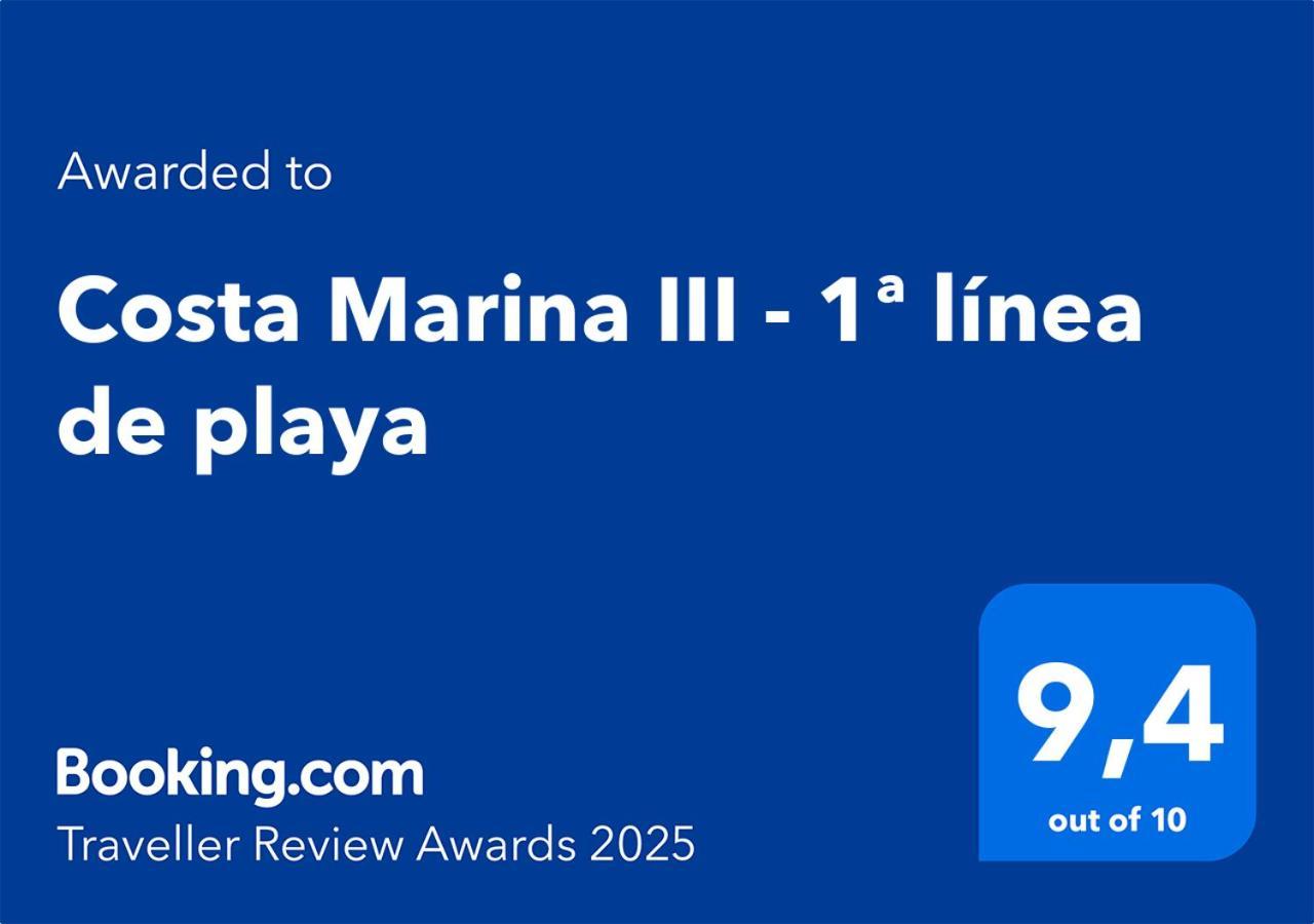 El BorseralCosta Marina III - 1ª Linea De Playaアパートメント エクステリア 写真